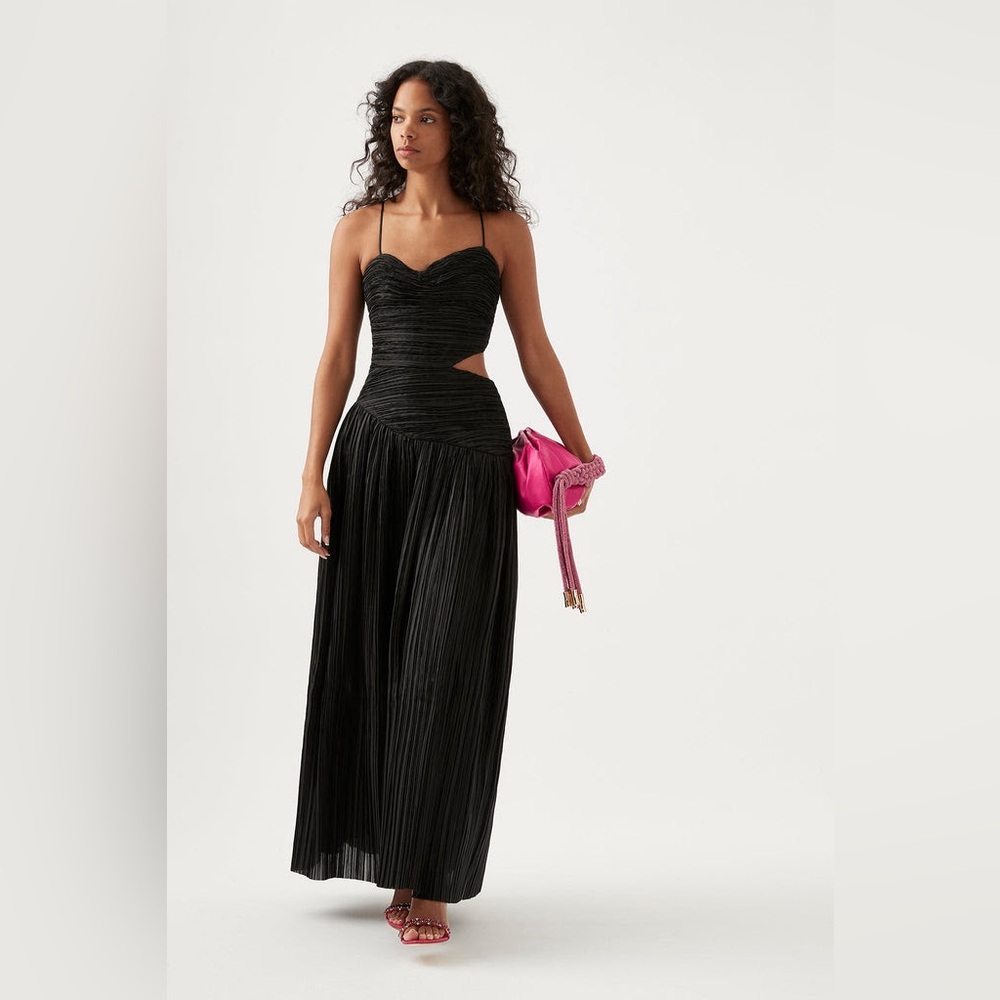 Aje - Laurier Wave Maxi Dress - MIDI